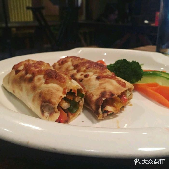 枕木西餐吧墨西哥鸡肉卷图片 - 第251张