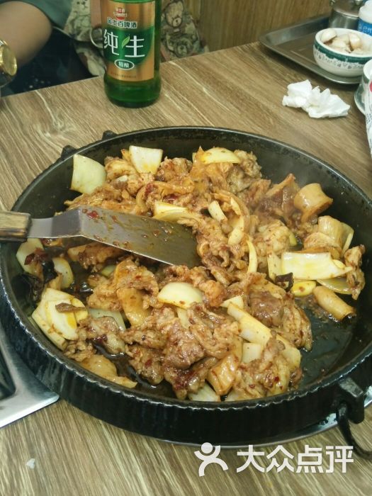 皓月牛肉铁锅烤牛肉图片 - 第1张