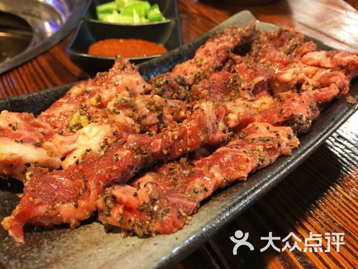 味家烤肉·鳗鱼·牛排(西塔一店)黑椒牛肉图片 第5张