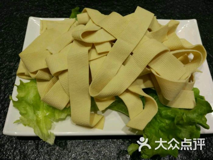 鼎泰丰乌拉火锅(四府街店)豆腐皮图片 第2张