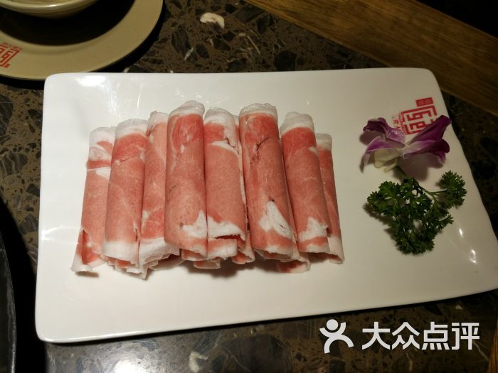 大龙火锅(上地店)-精品羊肉卷图片-北京美食-大众点评