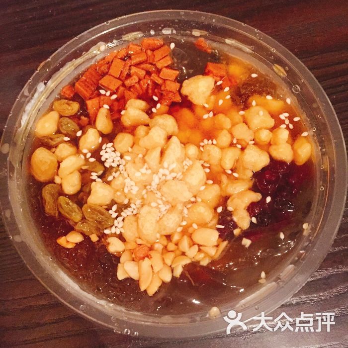 招牌玫瑰糍粑冰粉
