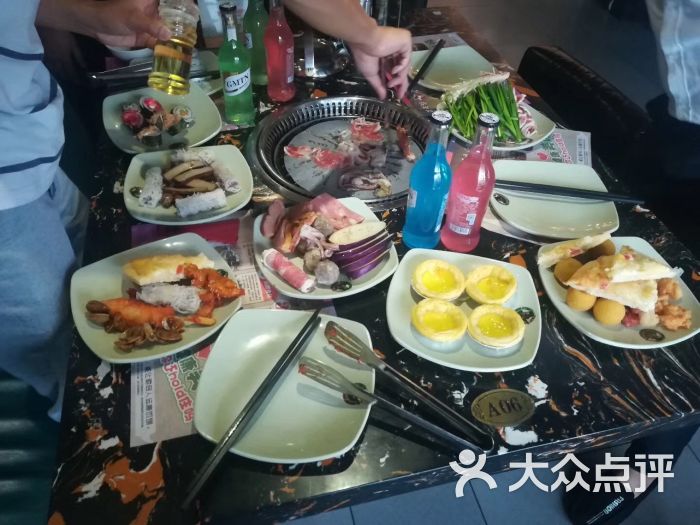 金谷一韩式料理自助餐厅(汉口城市广场店)餐具摆设图片 - 第1张