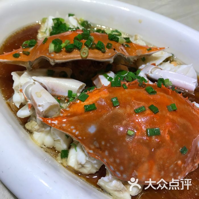 高佳庄海鲜超市酒楼(沈家门店)清蒸梭子蟹图片 - 第16张