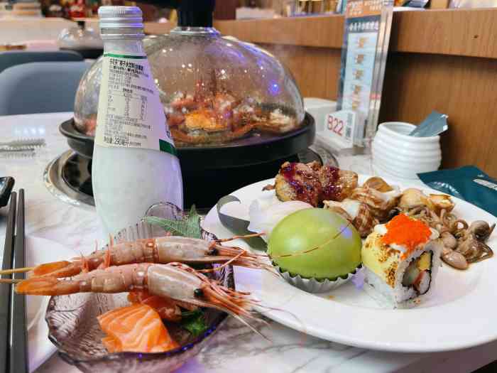 半岛听涛蒸汽海鲜自助(k11店)-"本知道自己去吃自助餐也吃不回本,可