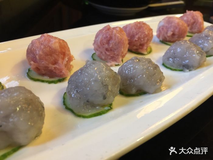 蜀九香火锅(九眼桥店)丸子双拼图片