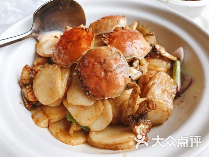 江南厨子(天汇店)-杭蟹炒年糕-菜-杭蟹炒年糕图片-广州美食-大众点评