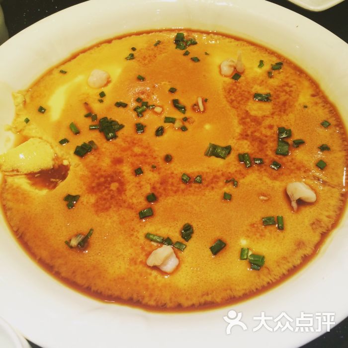 川吉道创意餐厅-虾仁蒸蛋图片-黄石美食