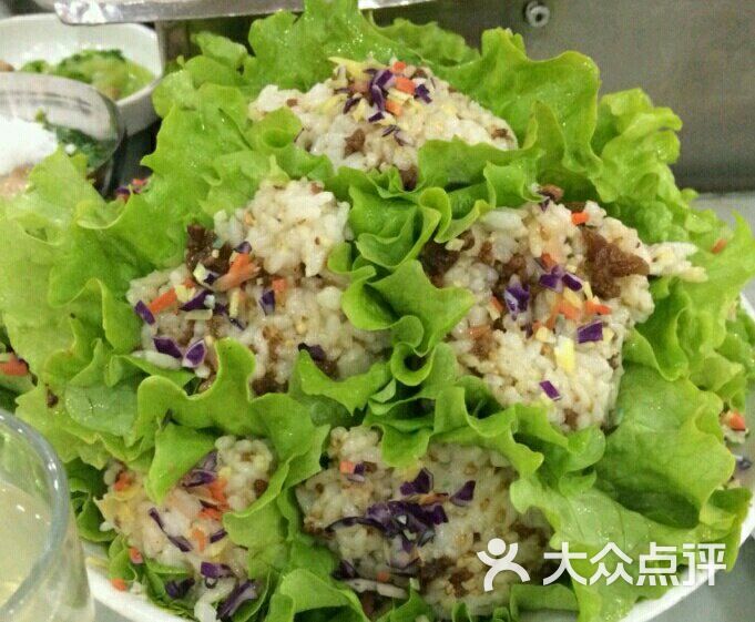 宣吉炭火烤肉生菜包饭图片-北京本地烤肉-大众点评网