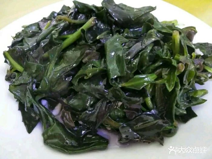 业华湘湘菜馆野菜雪米菜图片 - 第1张