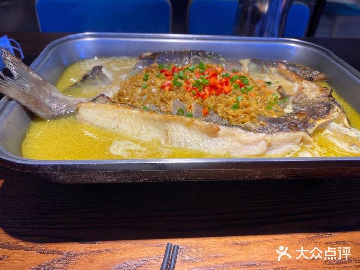 半天妖烤鱼(李沧万达店)蒜香味清江鱼图片