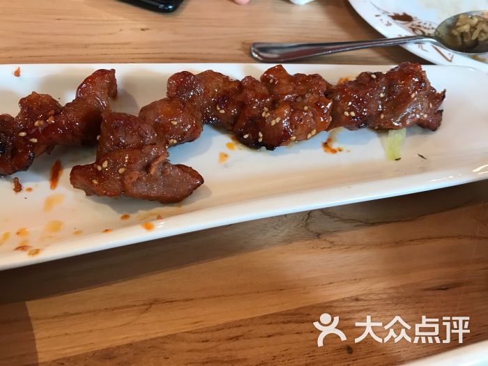 窑啊窑窑炉烧烤(蓝色港湾店)窑烤蜜汁梅肉图片 - 第8837张