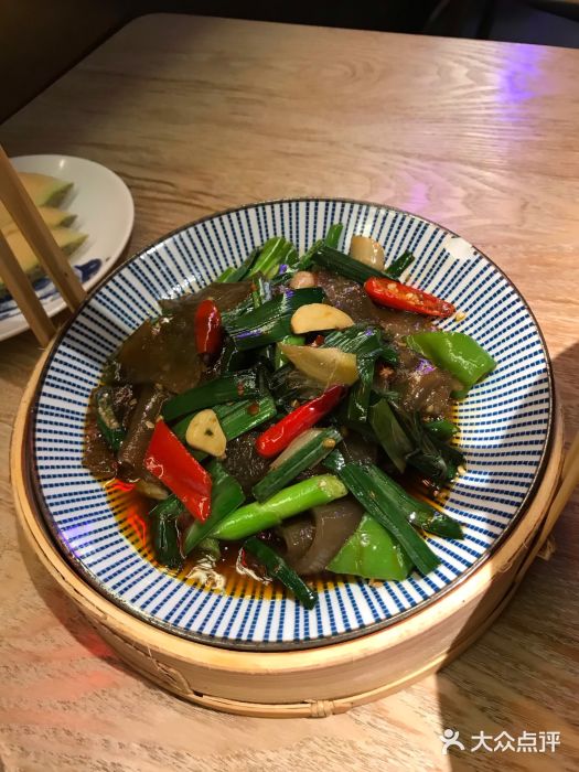 武隆苕皮炒蒜苗