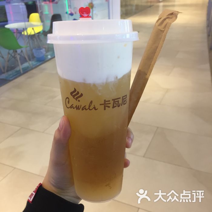 芝士奶盖绿茶