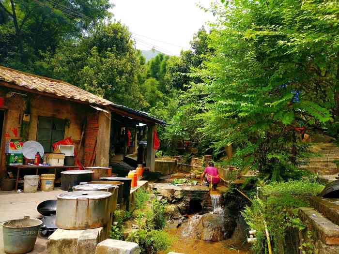 余家庄(鹤城生态美食长廊)-"坐落在昆仑山附近,乡村,.