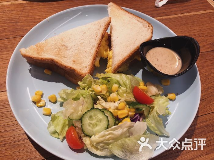 必胜客(星空广场概念店-培根炒蛋三明治套餐图片-上海美食-大众点评