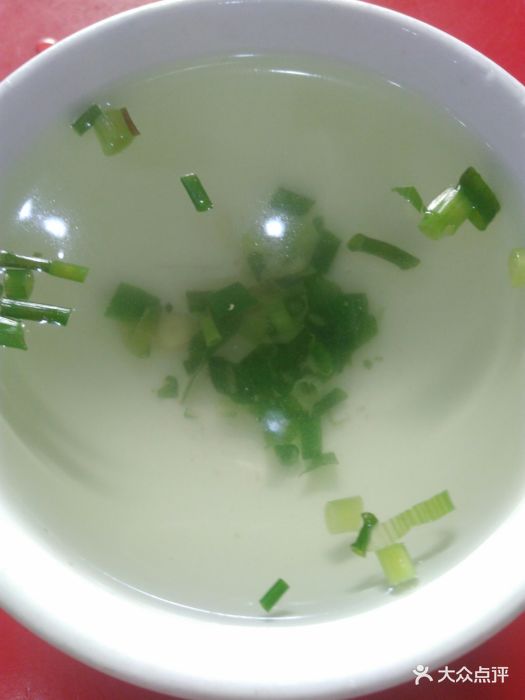 葱花面汤