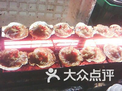 烧烤扇贝_扇贝柱_杭州扇贝王海鲜烧烤