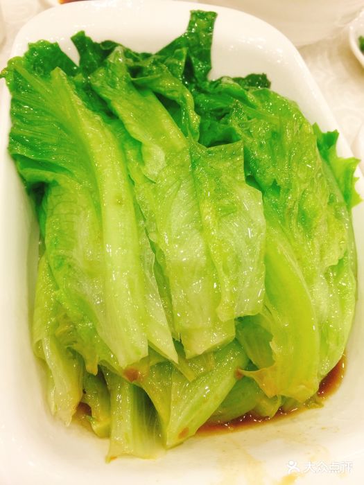大家好威哥香港美食大酒楼(威哥美食大气锅)白灼生菜图片 第2767张