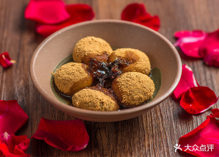 甘思咪哚·云南菜(皇庭广场店)--菜-玫瑰豆面汤圆图片-深圳美食-大众