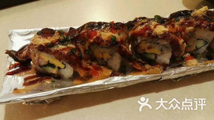 芝士焗鳗鱼卷