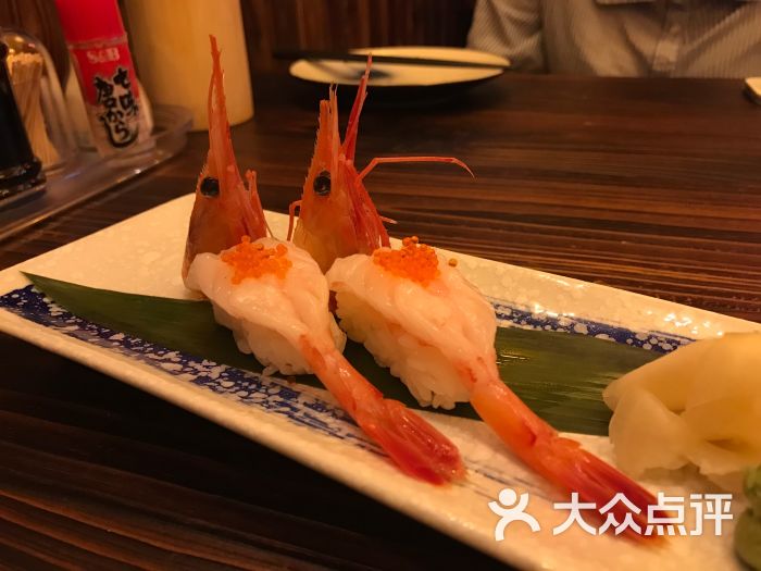 甜虾寿司