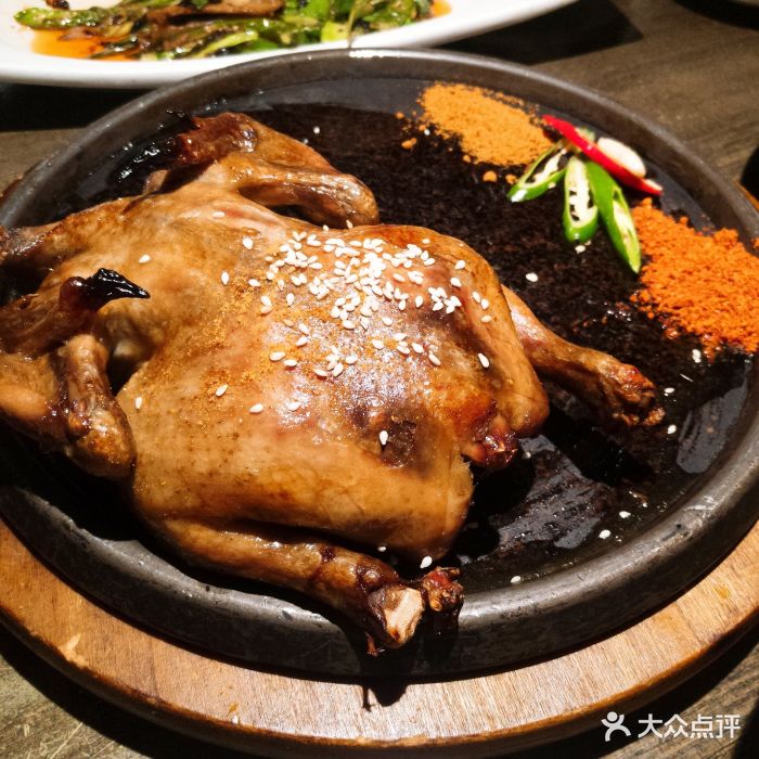 炭火烤鸡