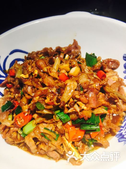 白辣椒炒鸡胗