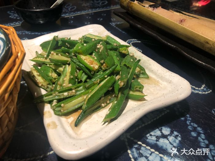 云之缘云南民族菜(定西路店)炒秋葵图片