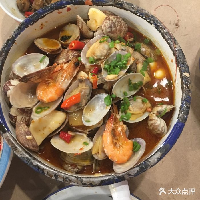 鲜虾花甲