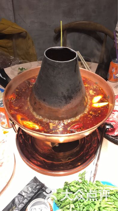 铜锅涮肉(宁陕店)麻辣锅图片 - 第7张