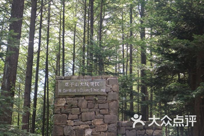 莫干山大坑景区图片 - 第1张
