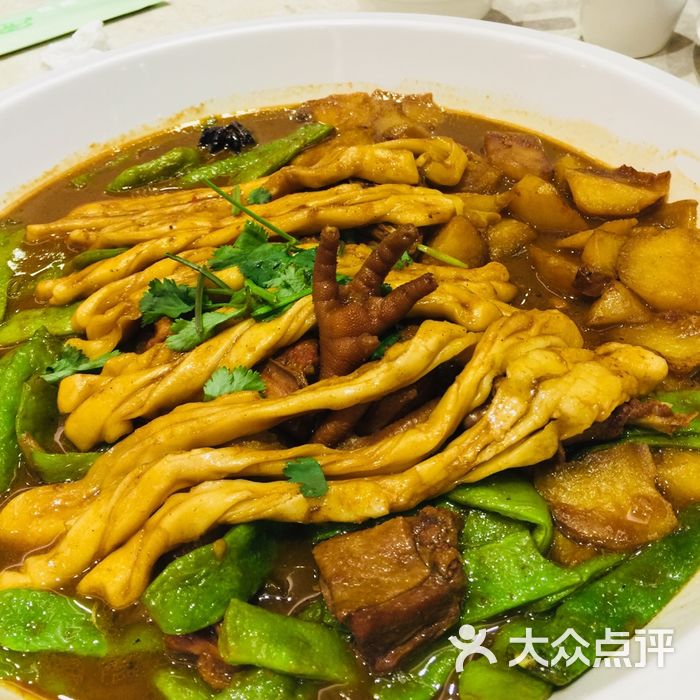 紫光园柴鸡豆角粘卷子图片-北京北京菜-大众点评网