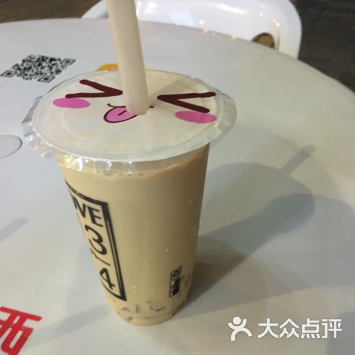 饮品站原味奶茶加椰果图片 - 第2张