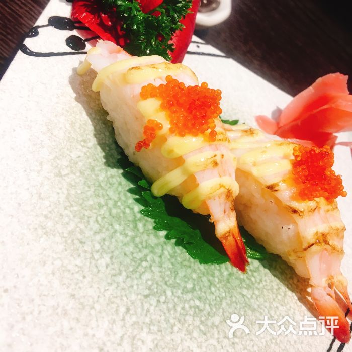火炙熟虾寿司