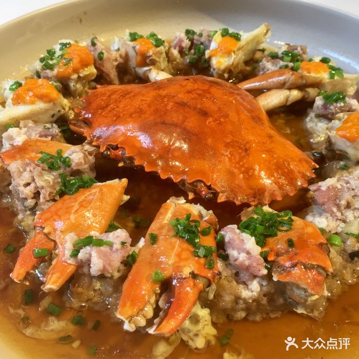 上海滩餐厅(新天地店)黑豚肉碎蒸膏蟹图片 - 第270张