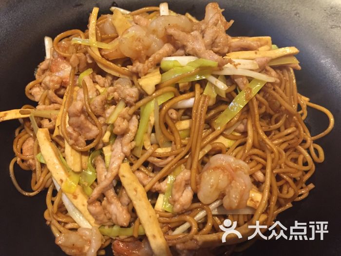 虾仁拌川