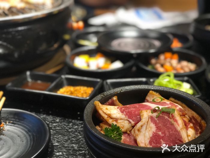 九田家黑牛烤肉料理(中联广场店)黑胡椒肥牛图片