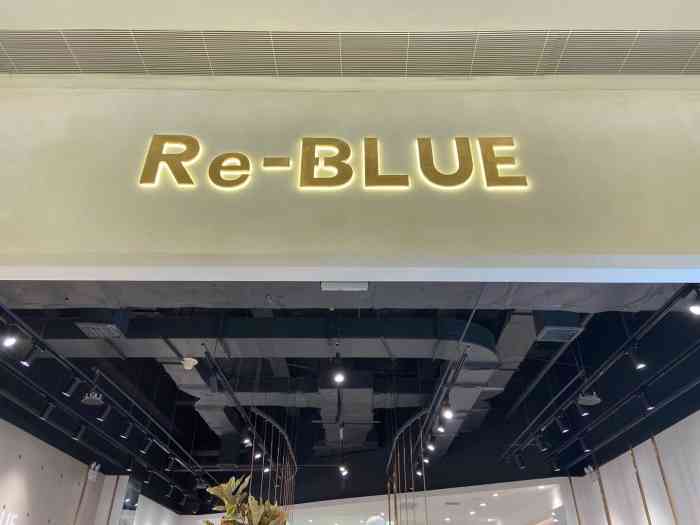 re-blue-"蛮喜欢这家店的风格的,衣服的款式非常的简.