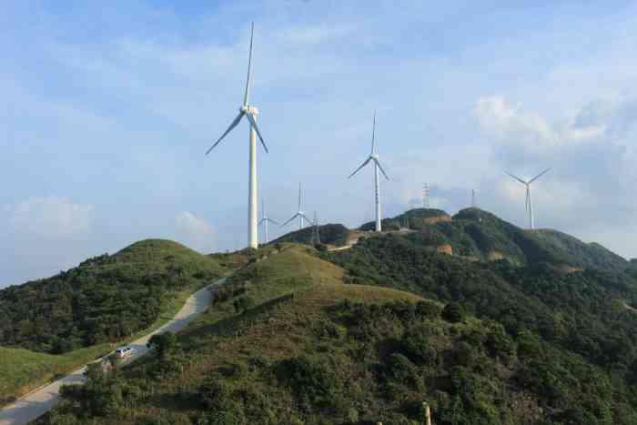 龙湾自然生态村-"我想分享的是罗定龙湾风车山.我们想