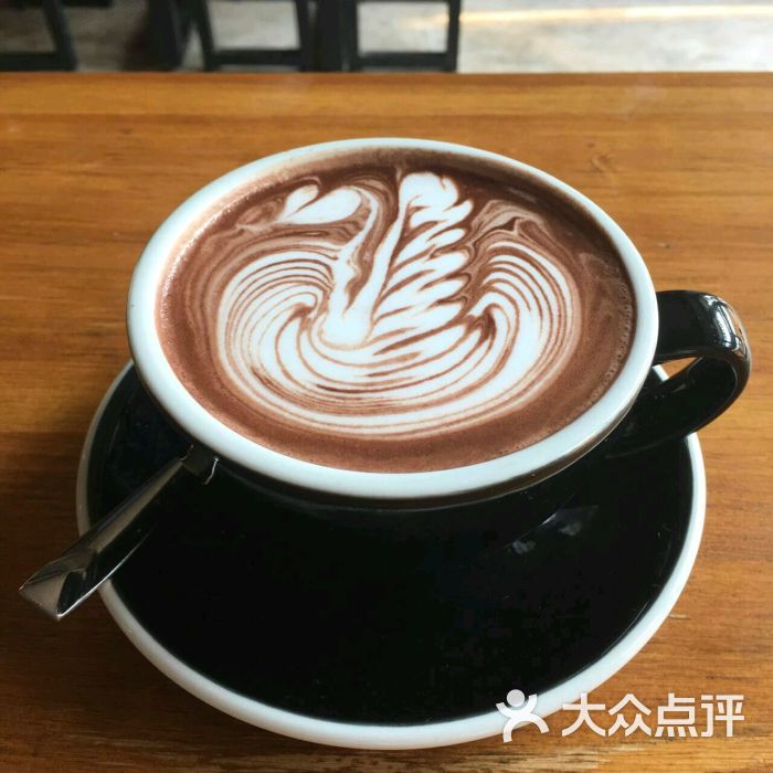 巧克力拿铁(天鹅图)