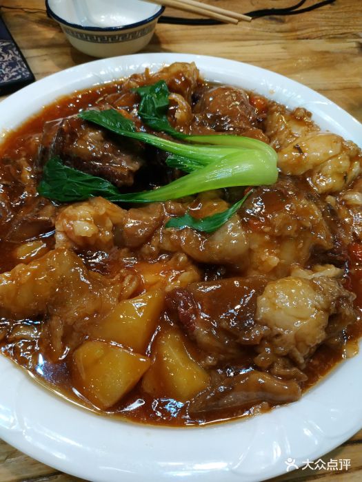 永源成清真餐厅(银河国际店)红烧牛窝骨图片 第4张