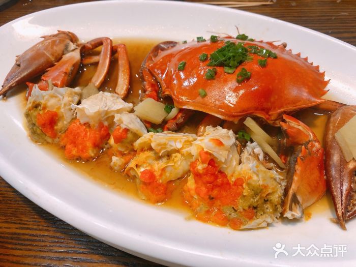 501号台州海鲜餐厅(文三西路店)清蒸三门膏蟹图片
