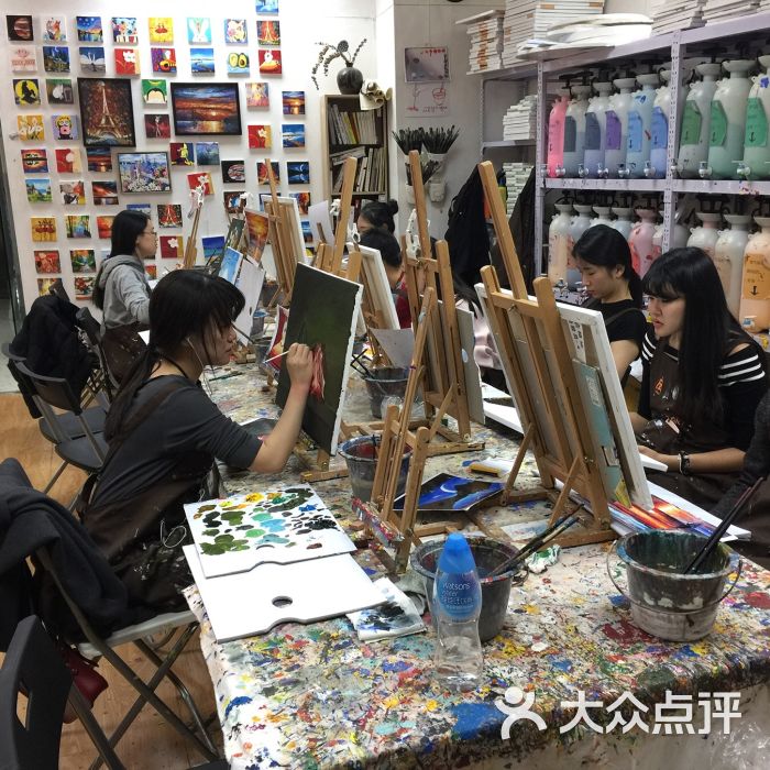fun job art 自助油画画室图片 - 第39张