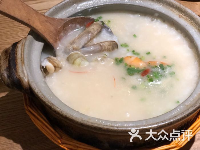 绿色吴家粥铺(五角场店)一碗小海鲜粥图片 - 第4张