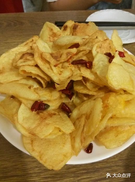 干炸土豆片