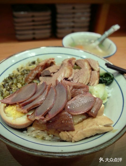 鹅肉拼鹅肾饭(套餐)