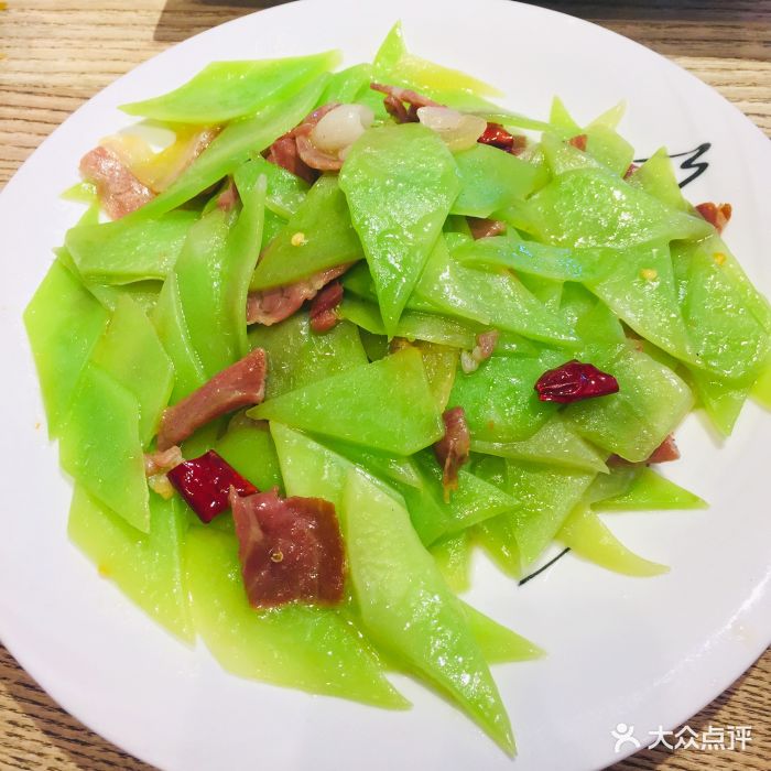 杂菜烩·食神花园餐厅诺邓火腿炒青笋图片 - 第590张