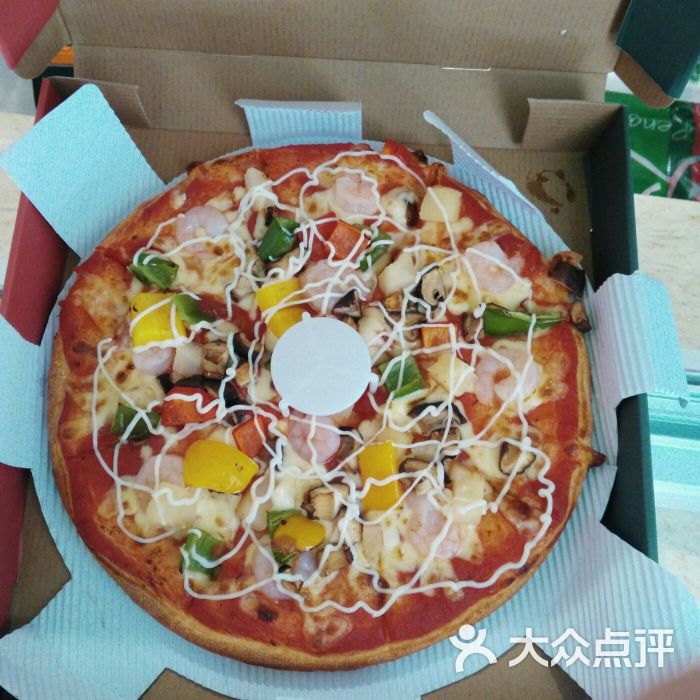 烹火披萨外卖站(春熙路站)甜虾菠萝披萨图片 - 第6张