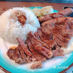 双肠捣蛋牛扒饭